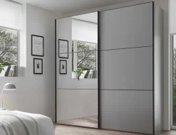 Online Includo Schwebetürenschrank mit Spiegel Schwebebetürenschränke