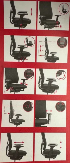 Discount Bürostuhl AIMIS Bürostühle Ergonomisch