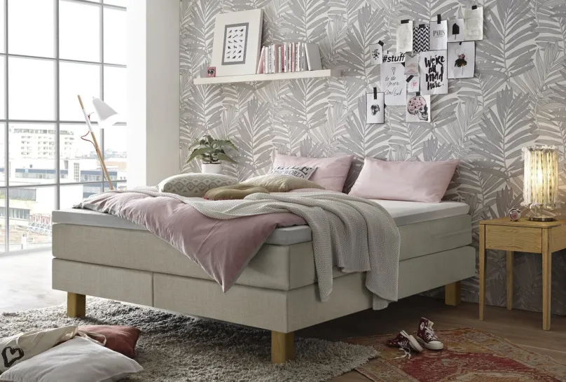 Isoba Boxspringbett für Dachschrägen Boxspringbett