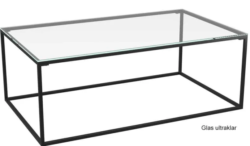 New Julia Couchtisch Glas Metall Couchtische