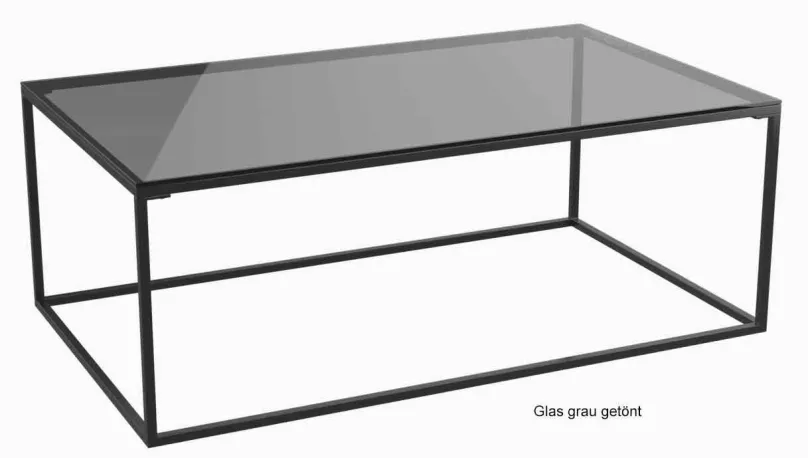 New Julia Couchtisch Glas Metall Couchtische