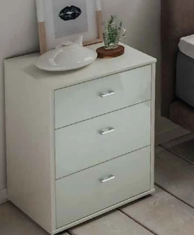 Clearance Kansas Nachttisch mit Schublade Nachtkommode