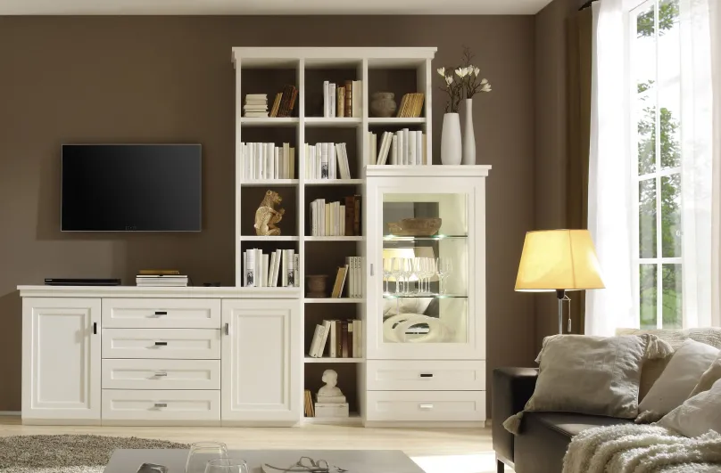 Online Kent Wohnwand Bücherregal Bücherregale|Wohnwände