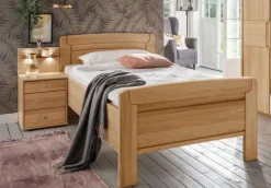 Hot Kiruna Bett eiche Klassisches Bettgestell