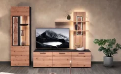 Hot Kitzalm Wohnwand kernbuche modern Wohnwände|Landhausmöbel