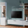 Clearance Kitzalm Wohnwand weiß eiche Wohnwände|Landhausmöbel