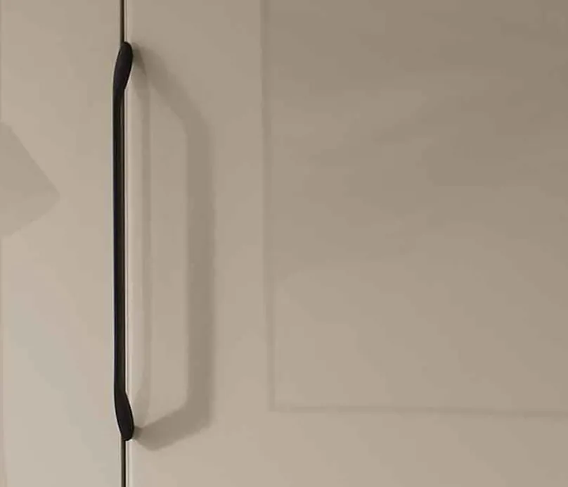 Outlet Kleiderschrank 300 cm breit mit Schubladen Drehtürenschränke