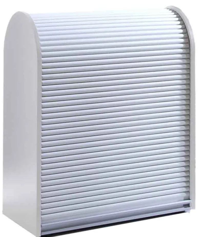 Discount Klenk Dancer Rollladenschrank weiß Regale