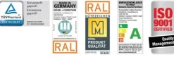 Clearance Korfu 2 türiger Schwebetürenschrank Schwebebetürenschränke