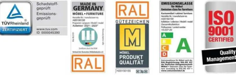 Clearance Korfu 2 türiger Schwebetürenschrank Schwebebetürenschränke
