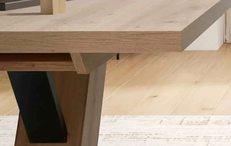 Discount Kota moderne Eckbankgruppe eiche Essgruppen