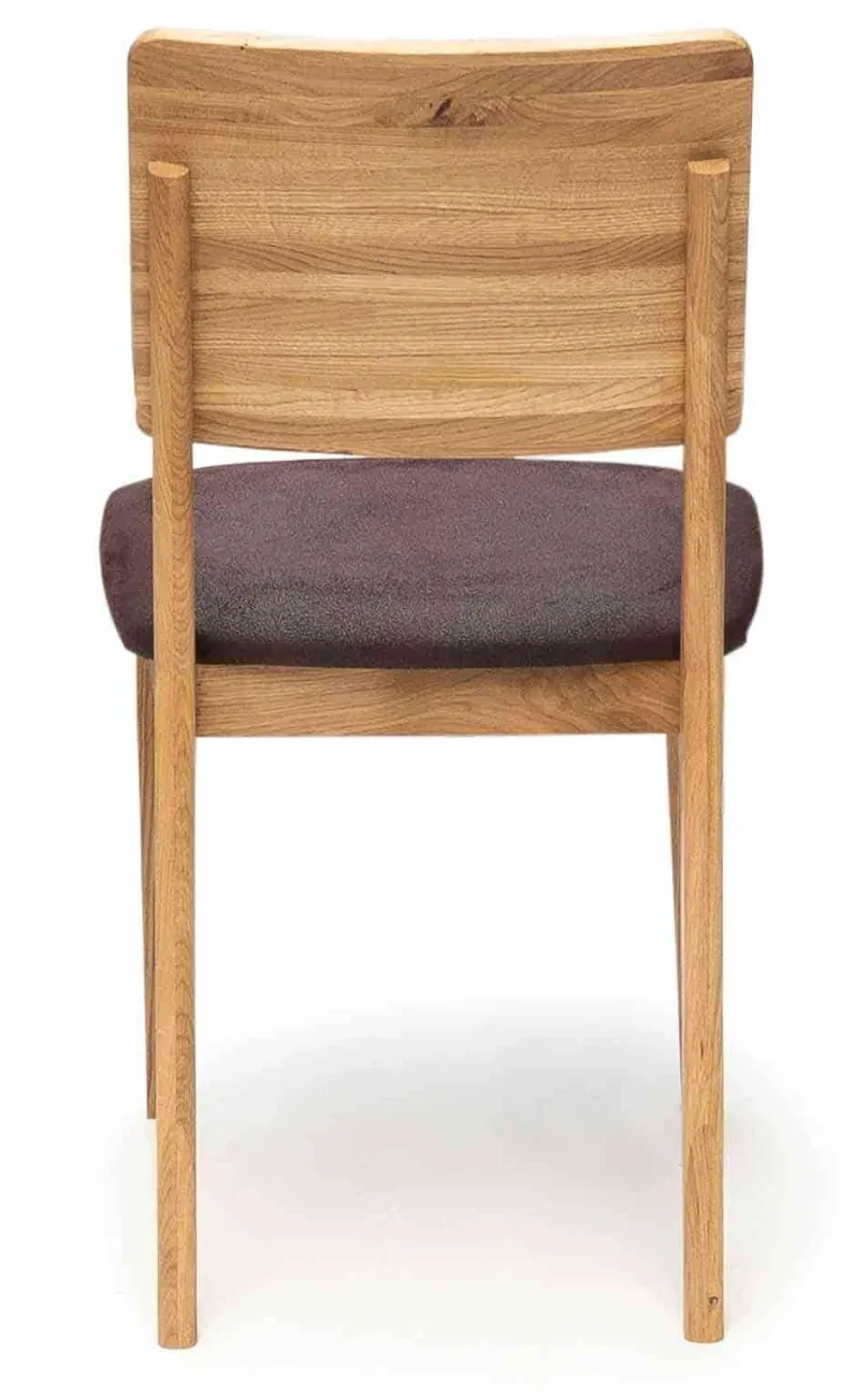 New Lars Holzstuhl mit Polster wildeiche Stühle|Polsterstühle