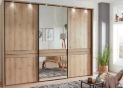 Discount Las Vegas Schwebetürenschrank mit Spiegel Schwebebetürenschränke