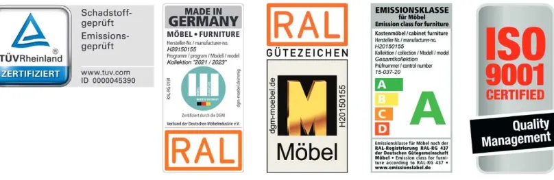 Outlet Lausanne Nachttisch erle Nachtkommode