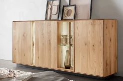 Outlet Lausanne Sideboard wildeiche massiv Sideboards|Anrichten