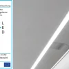 Hot LED Möbel Beleuchtung Switch mit Farbwechsel alufarbig Schrankbeleuchtung