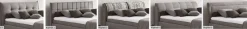 Online Leona Polsterbett 100x200 mit Bettkasten Polsterbett