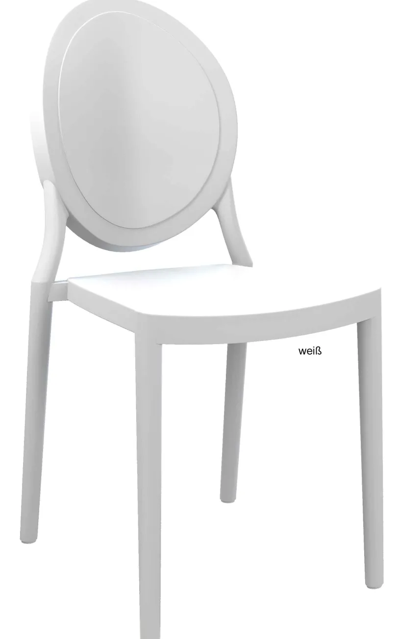Best Leon Monoblock Stuhl 2er Set Stühle|Kunststoffstühle