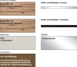 New Livorno Schwebetürenschrank teilmassiv Schwebebetürenschränke