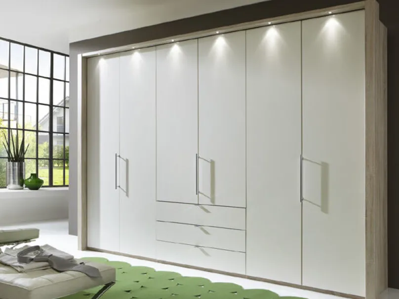 Hot Loft Kleiderschrank 3m Falttürenschränke