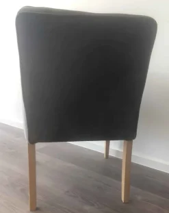Discount Loungesessel Samt grau Stühle|Armlehnenstuhl