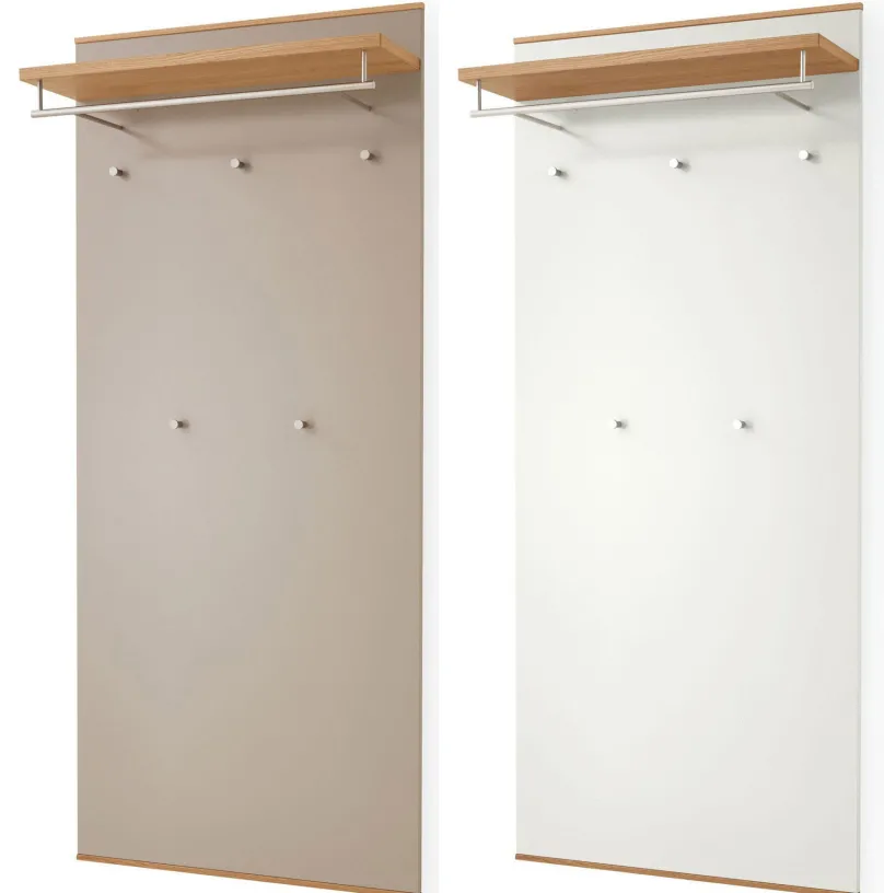 Clearance LOVENO Garderobe mit Schuhschrank Garderobenset
