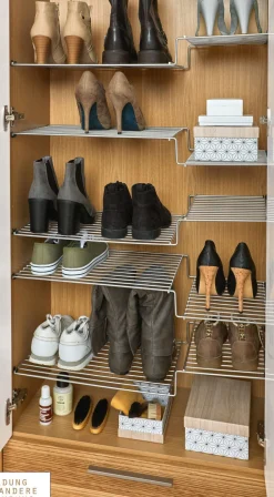 New LOVENO Schuhschrank hoch Schuhschrank|Garderobenschrank