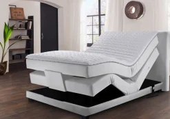 Clearance Madrid Boxspringbett 140x200 mit Motor Boxspringbett