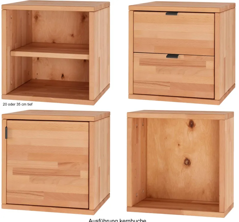 Best Marco Wohnwand Holz modern Bücherregale|Wohnideen
