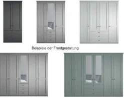 Clearance Marlow Landhaus Kleiderschrank mit Schubladen Drehtürenschränke