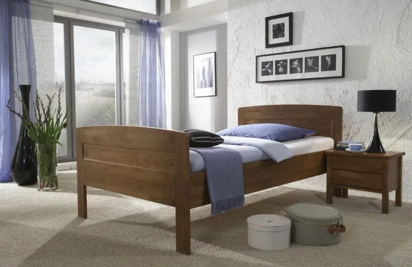 Clearance Massivholzbett Einzelbett Massivholzbett