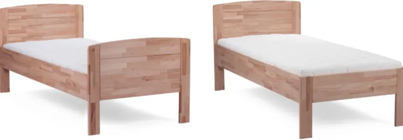 Clearance Massivholzbett Einzelbett Massivholzbett