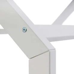 New Massivholz Kinderbett mit Himmelaufbau in 3 Größen Kinder Kinderbett