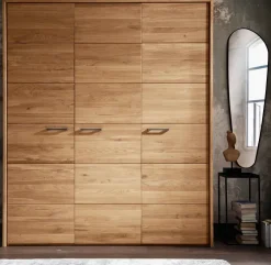 New Massivholz Kleiderschrank Drehtürenschränke