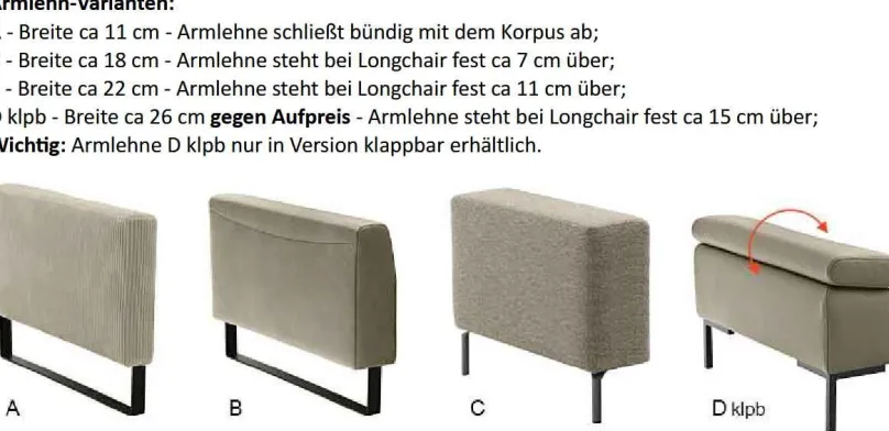 Clearance Maximilian Ecksofa mit Relaxfunktion Ecksofas