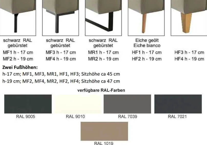 Discount Maximilian Sofa mit Ottomane Schlafsofa|Ecksofas