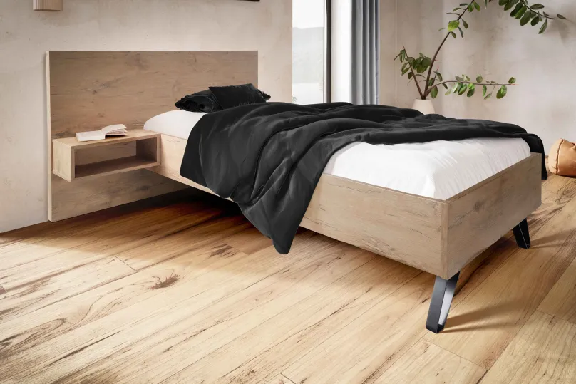New Meran Einzelbett Jugendbett|Klassisches Bettgestell