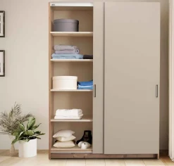 Best Meran Schrank mit Schiebetüren Schiebetürenschränke|Kleiderschrank