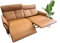 Discount Milano Wohnlandschaft Leder mit Relaxfunktion Wohnlandschaft