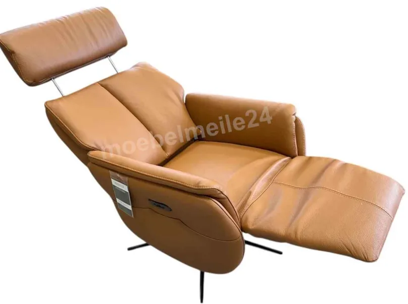 Discount Milano Wohnlandschaft Leder mit Relaxfunktion Wohnlandschaft