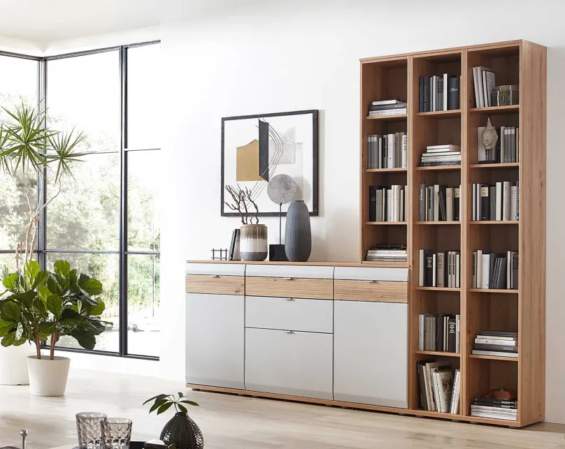 Sale Mira Sideboard mit Bücherregal Bücherregale|Sideboards