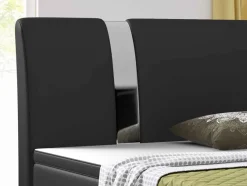 Online Modernes Polsterbett mit Matratze Polsterbett