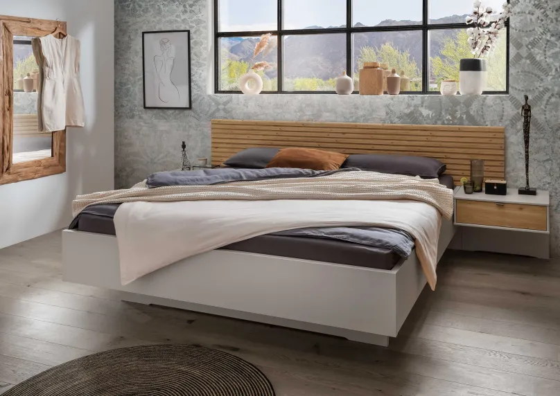 Discount Nevada Bett Kopfteil Lamellen Klassisches Bettgestell