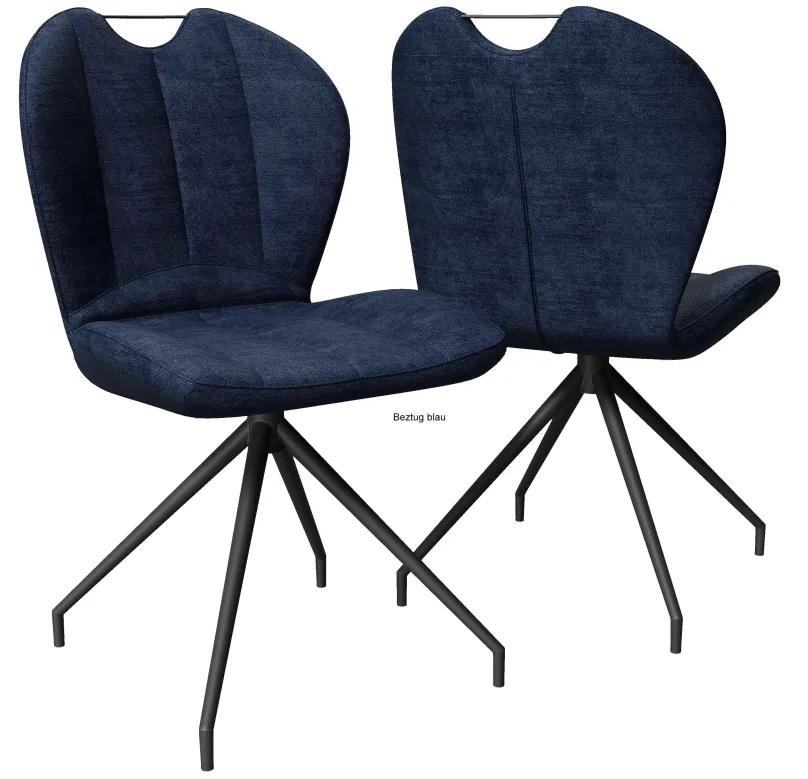 Best New York Drehstuhl Esszimmer 2er Set Stühle|Polsterstühle