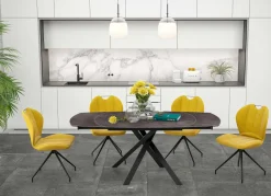 Best New York Drehstuhl Esszimmer 2er Set Stühle|Polsterstühle