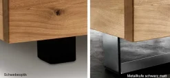 Outlet New York Holzbett 180x200 cm massiv Massivholzbett