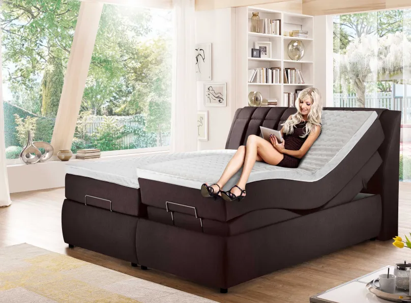 Nightbox elektrisch verstellbares Boxspringbett System variabel kombinierbar Boxspringbett