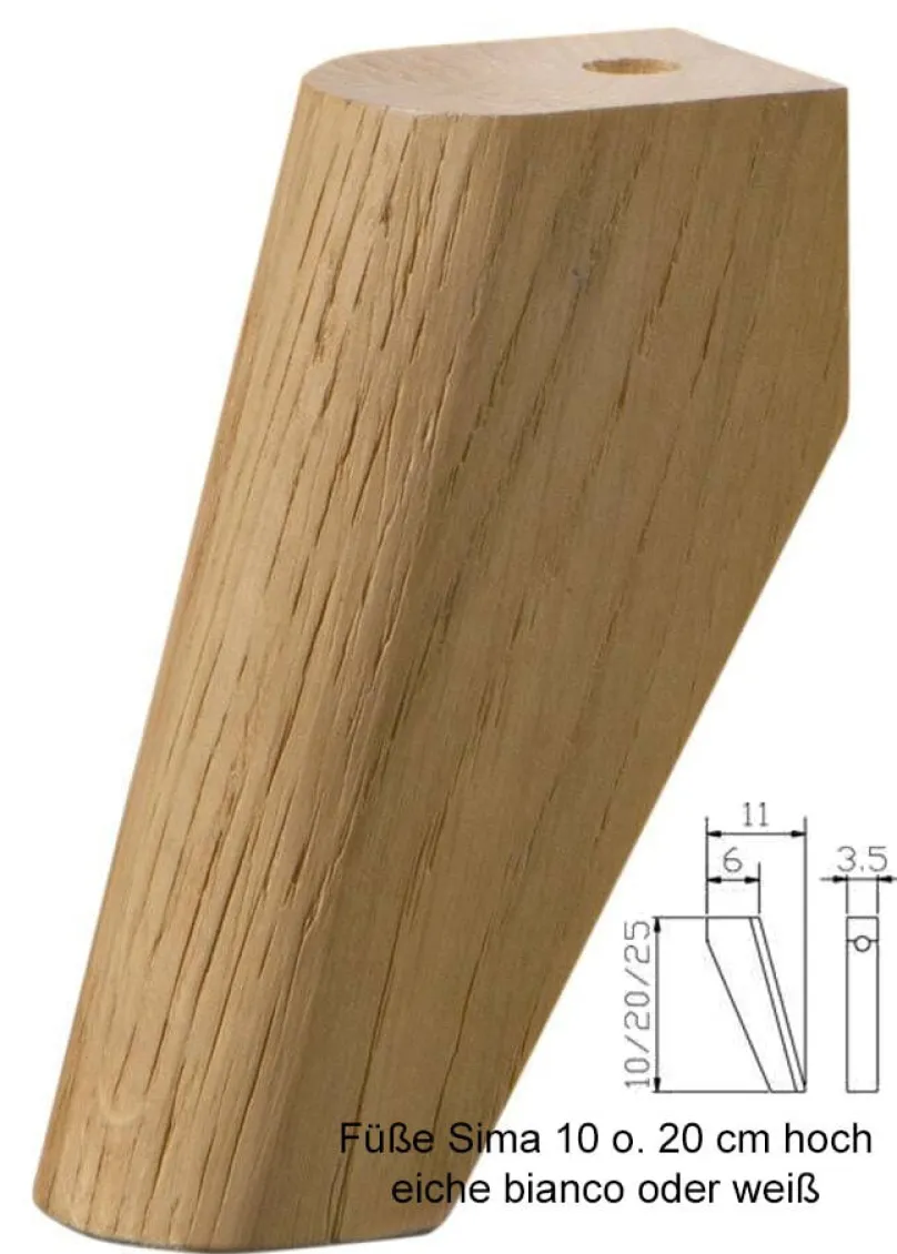 Clearance Noma Nachttisch Holz Nachtkommode
