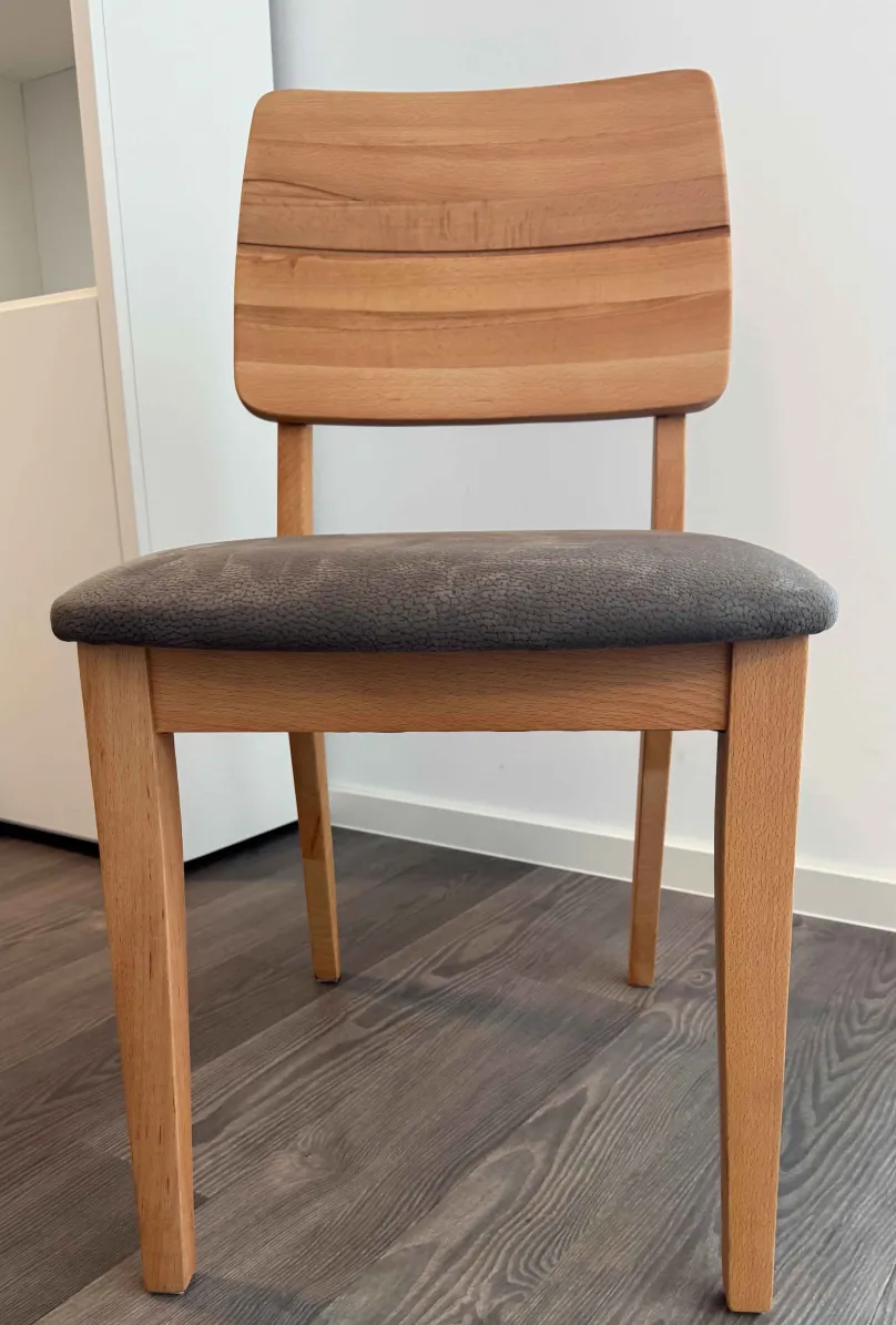 Outlet Norman Massivholz Stühle kernbuche Stühle|Polsterstühle