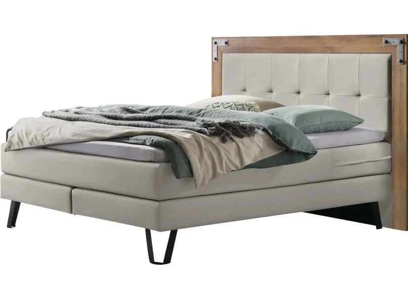 Clearance Oakland Boxspringbett retro Boxspringbett